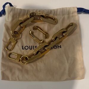 Louis Vuitton Gold Chain Belt